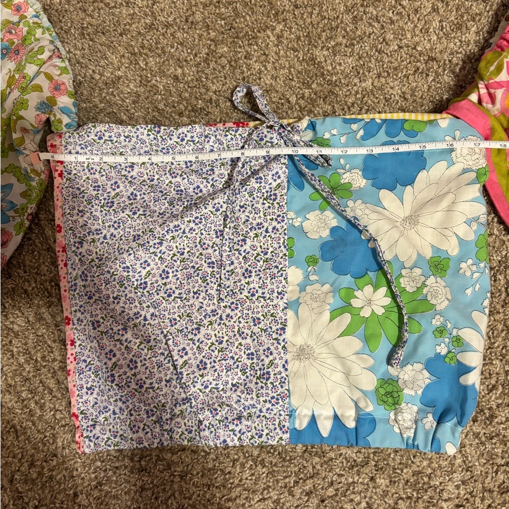 Handmade Floral Patchwork Crop Top - Picture 4 of 9